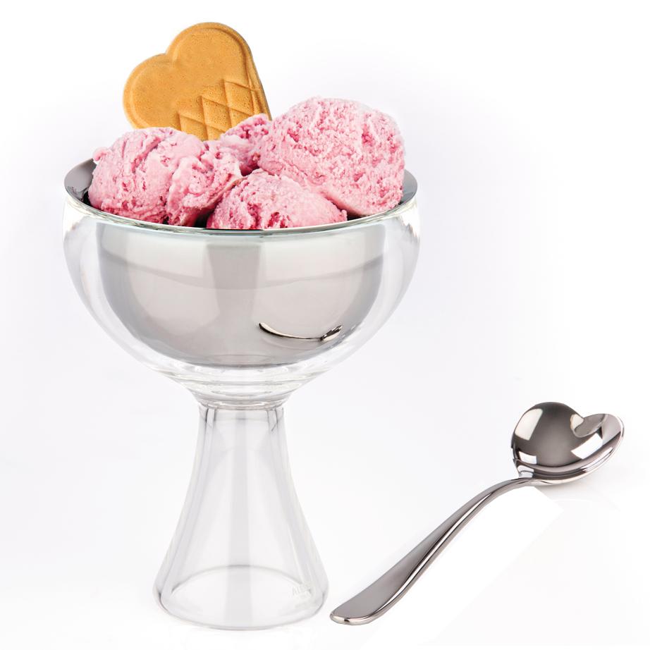 Alessi Big Love Ice Cream Bowl & Spoon | Panik Design