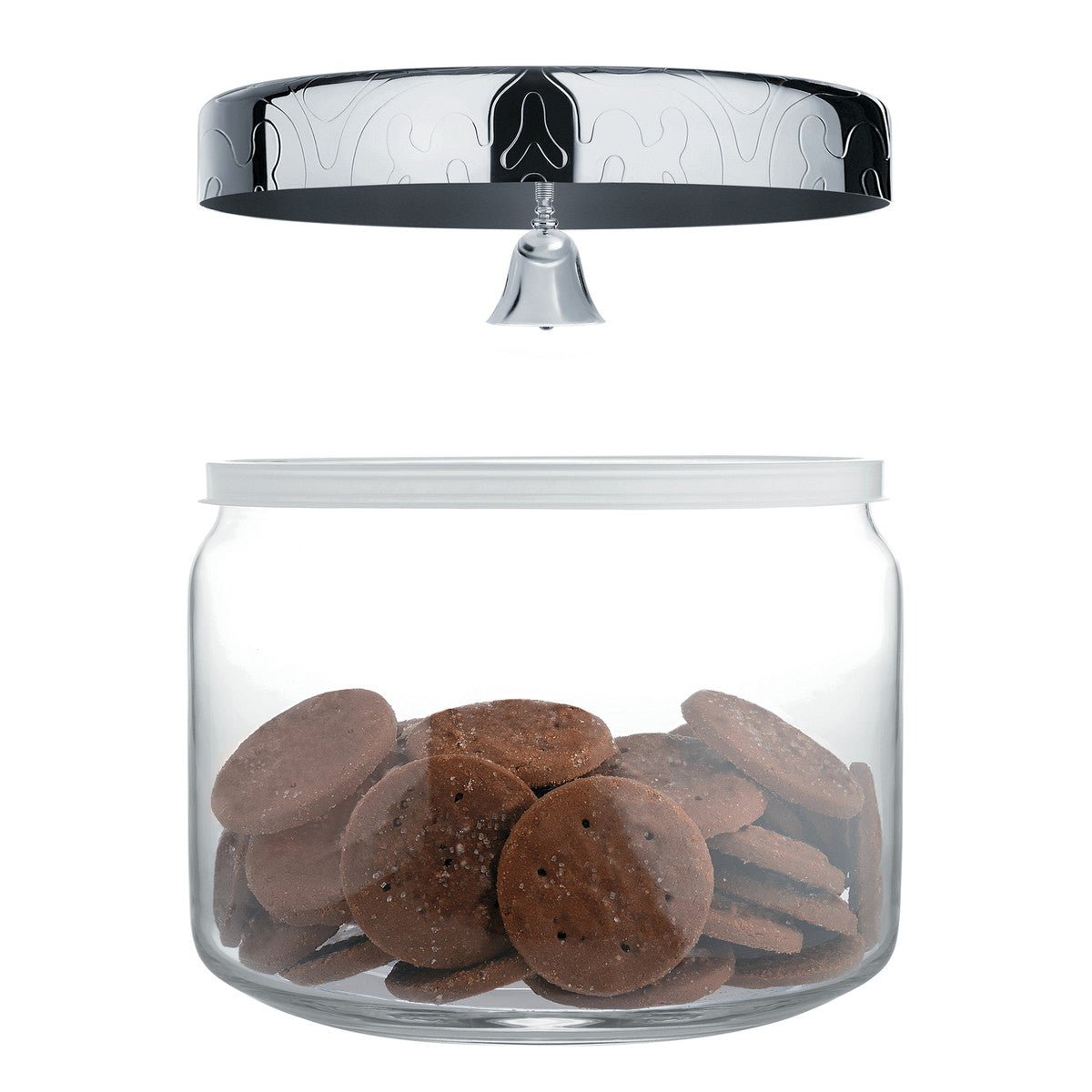 Alessi Biscuit Jar with Bell DRESSED | Panik Design