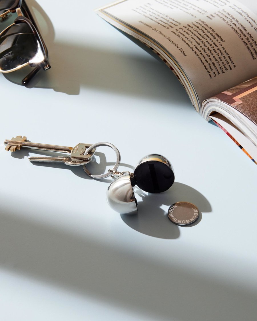 Alessi Bon Bon Keyring w Coin Holder | Panik Design