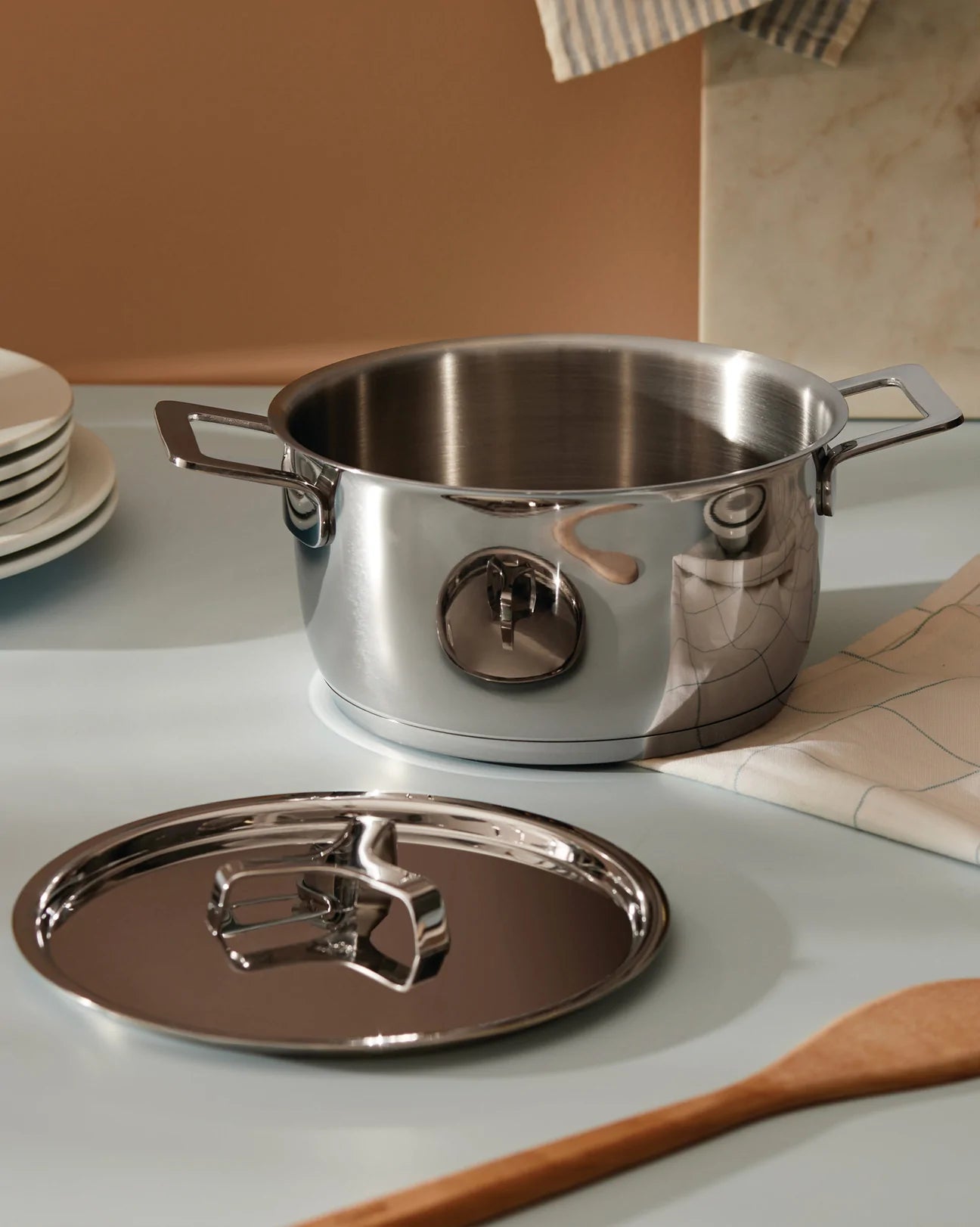 Alessi Casserole with Handles Pots & Pans | Panik Design