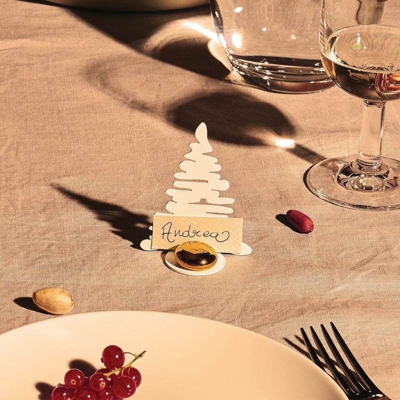 Alessi Chrismas Barkplace Table Place Marker 2pcs | Panik Design