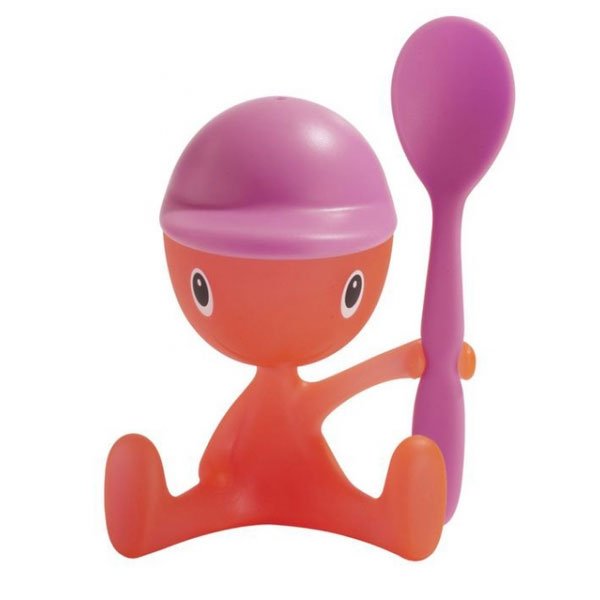 Alessi Cico Egg Cup w Salt Cap & Spoon | Panik Design