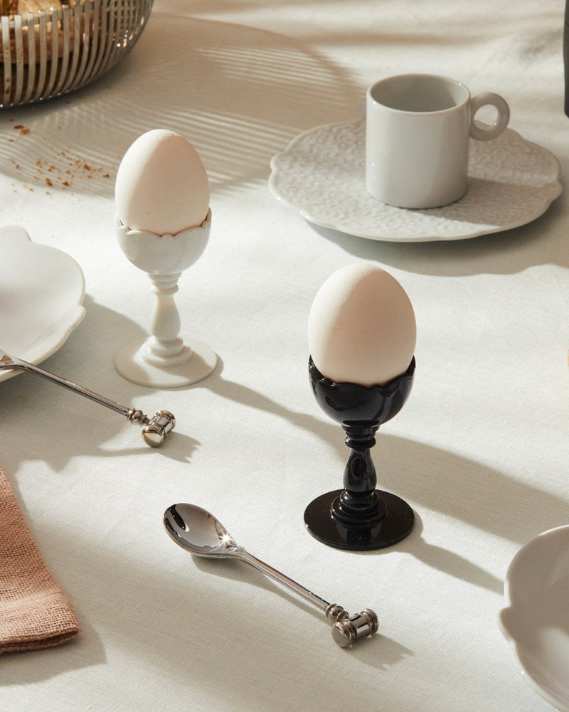 Alessi Dressed Spoons w Soft Boiled Egg Opener 2pcs | Panik Design