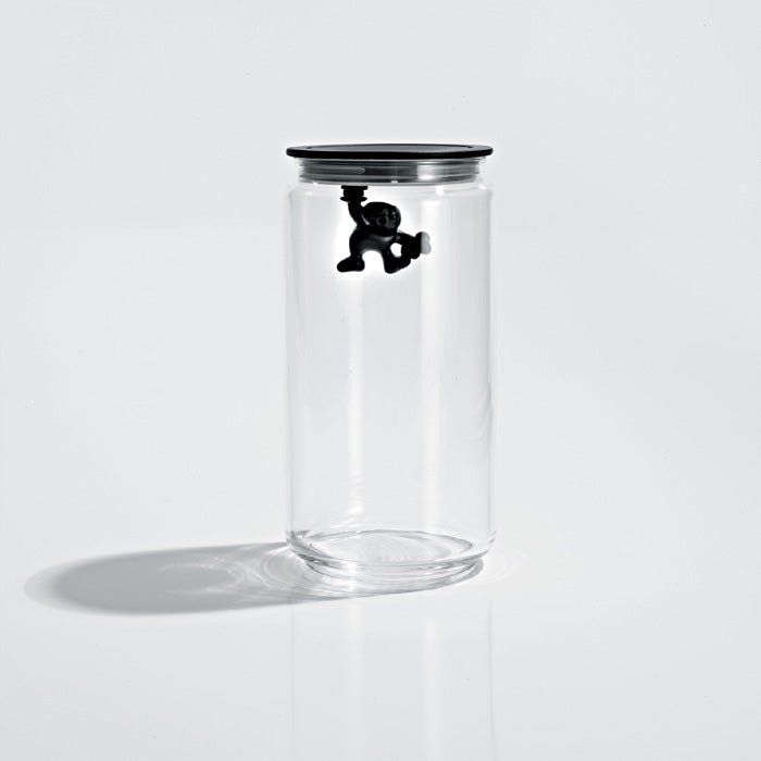 Alessi Glass Storage Jars GIANNI Little Man | Panik Design