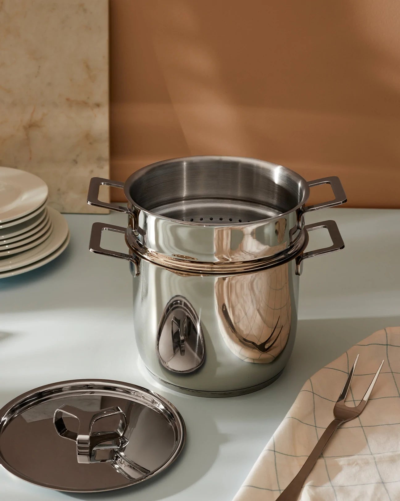 Alessi Pasta Set Pots & Pans | Panik Design