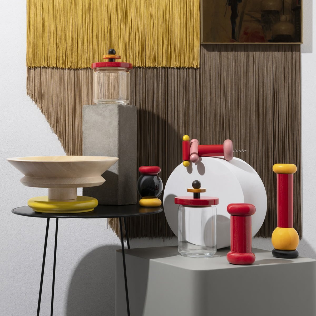 Alessi Salt Pepper and Spice Grinder by Ettore Sottsass | Panik Design