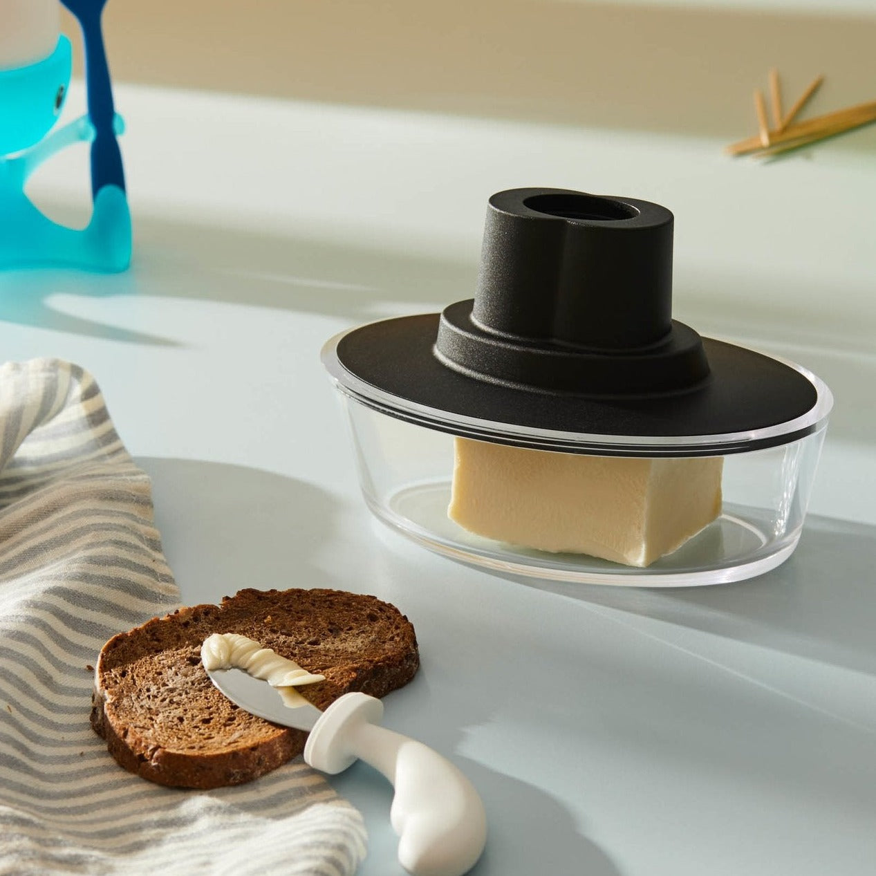 Alessi Ship Shape Butter Dish Black | Panik Design