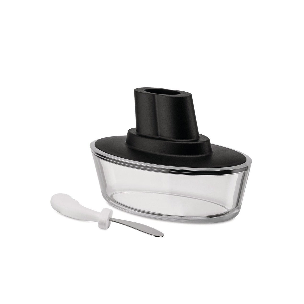 Alessi Ship Shape Butter Dish Black | Panik Design