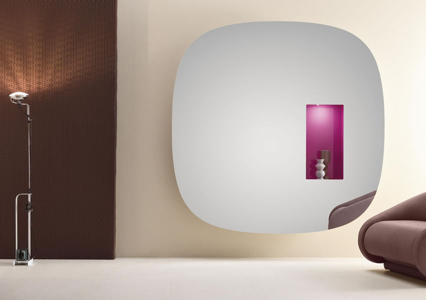 Tonelli APERTURE Wall Mirror w LED Light