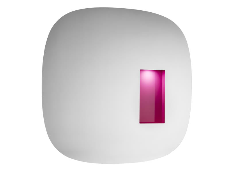 Tonelli Aperture Wall Mirror w LED Light Karim Rashid