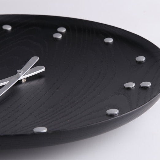 ArchitectMade Wall Clock Black Fj by Finn Juhl | Panik Design