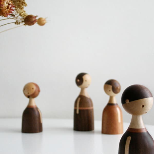 Architectmade Wooden Figures KIN | Panik Design