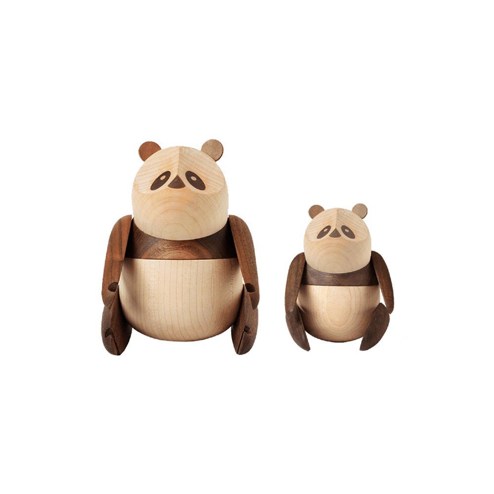 ArchitectMade Wooden Panda Figure | Panik Design