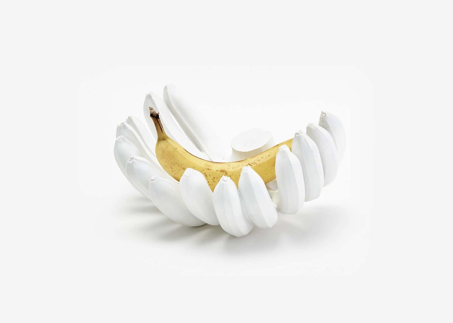 Areaware Bowl Banana White | Panik Design