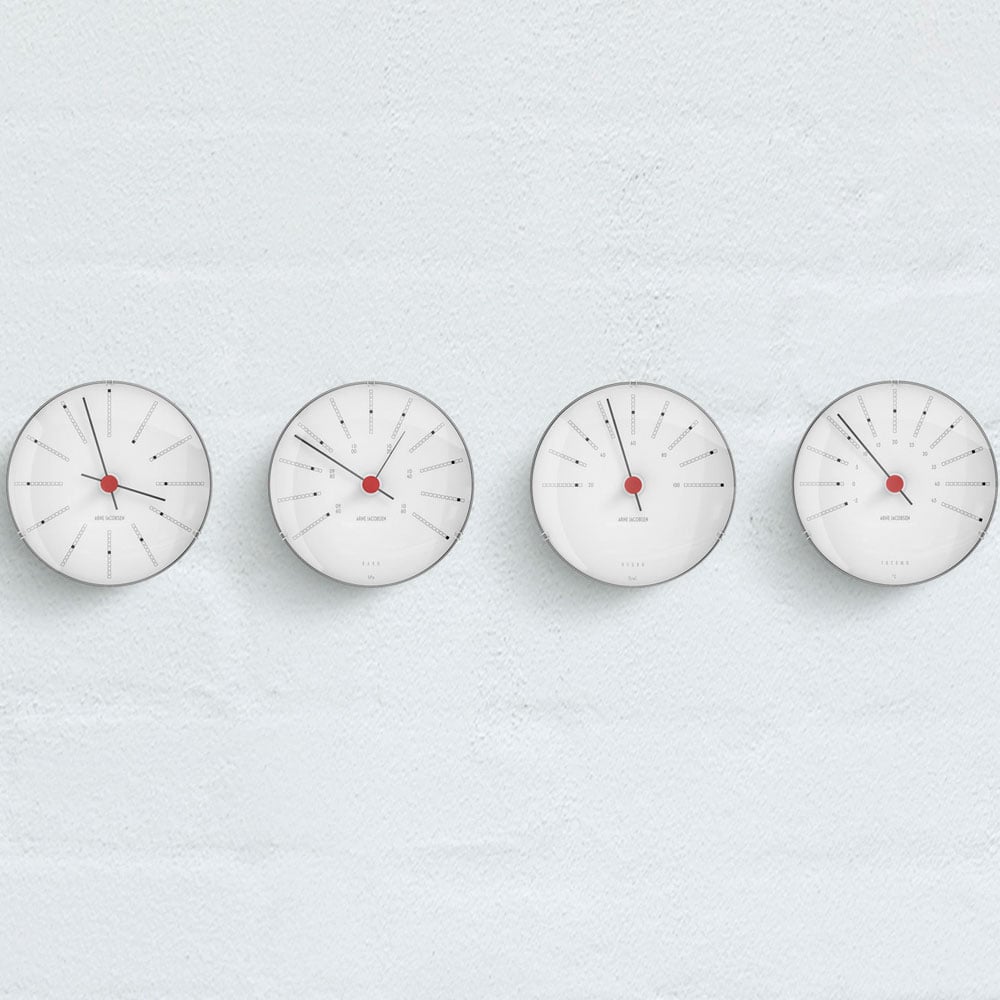 Arne Jacobsen Bankers Hygrometer 12cm | Panik Design