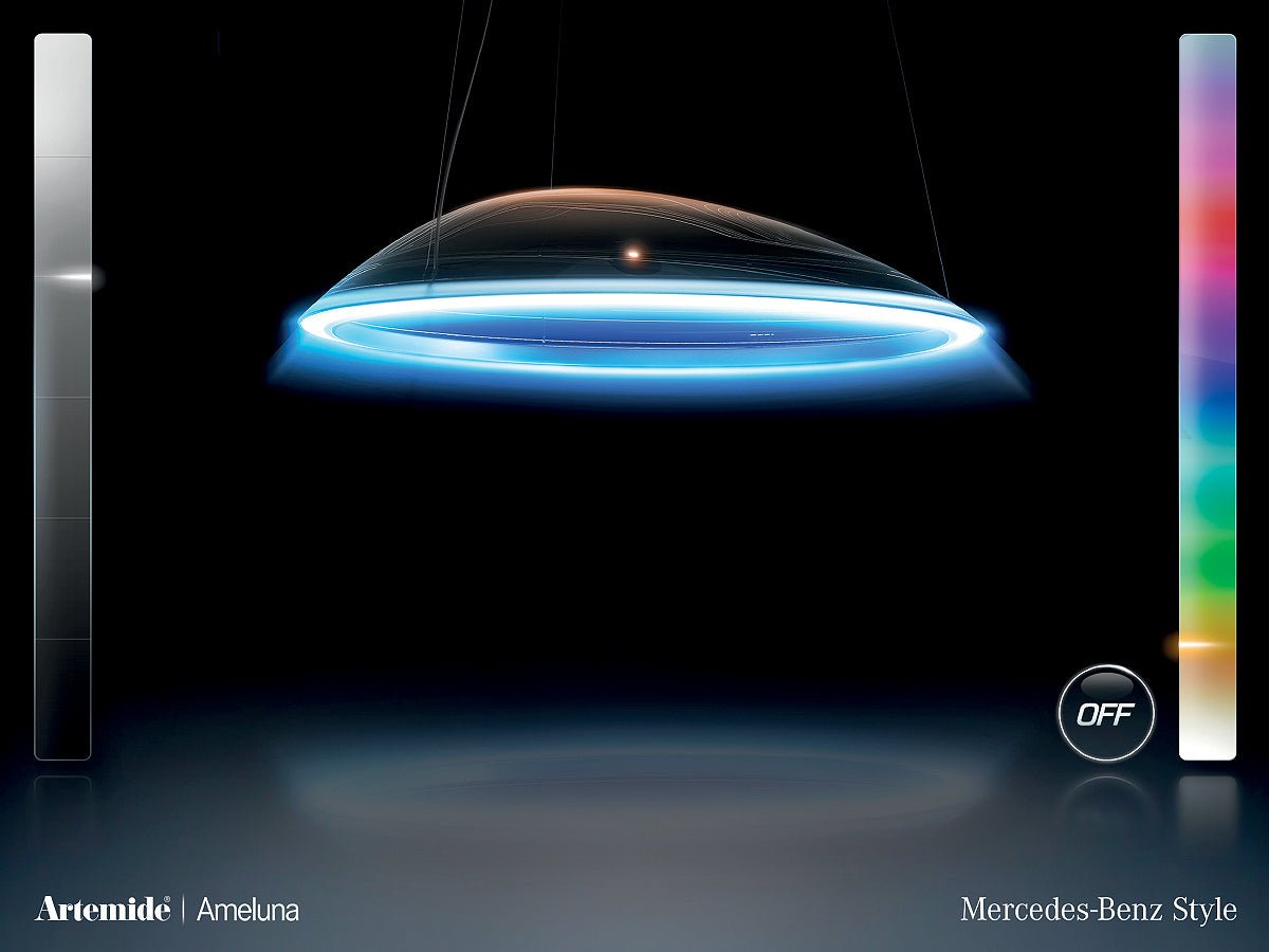 Artemide Ameluna RGB Suspension Light | Panik Design