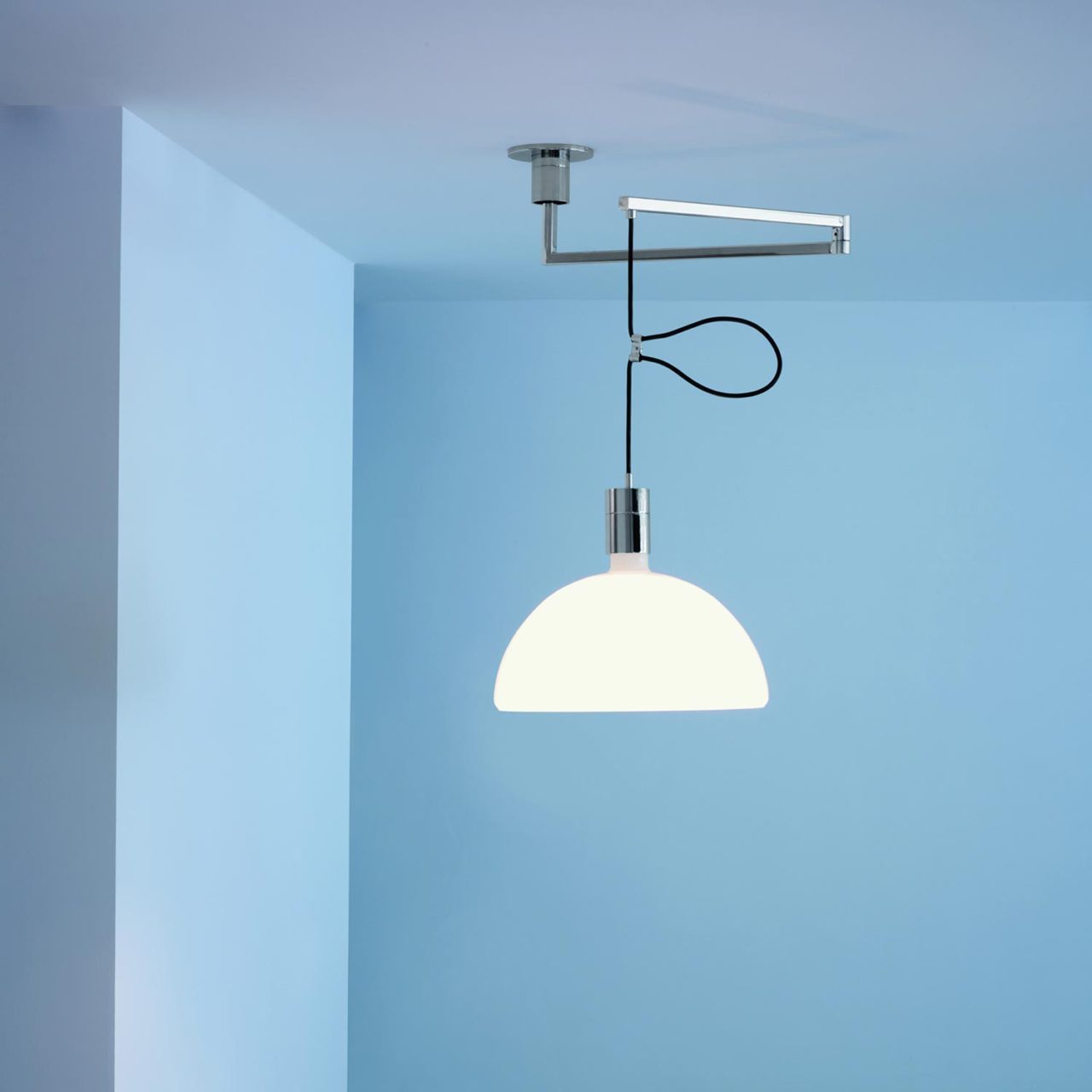 Nemo AS41C Suspension Light Glass 1969