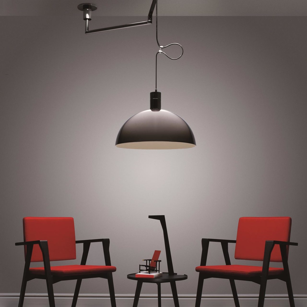 Nemo AS41Z Suspension Light Chrome 1969