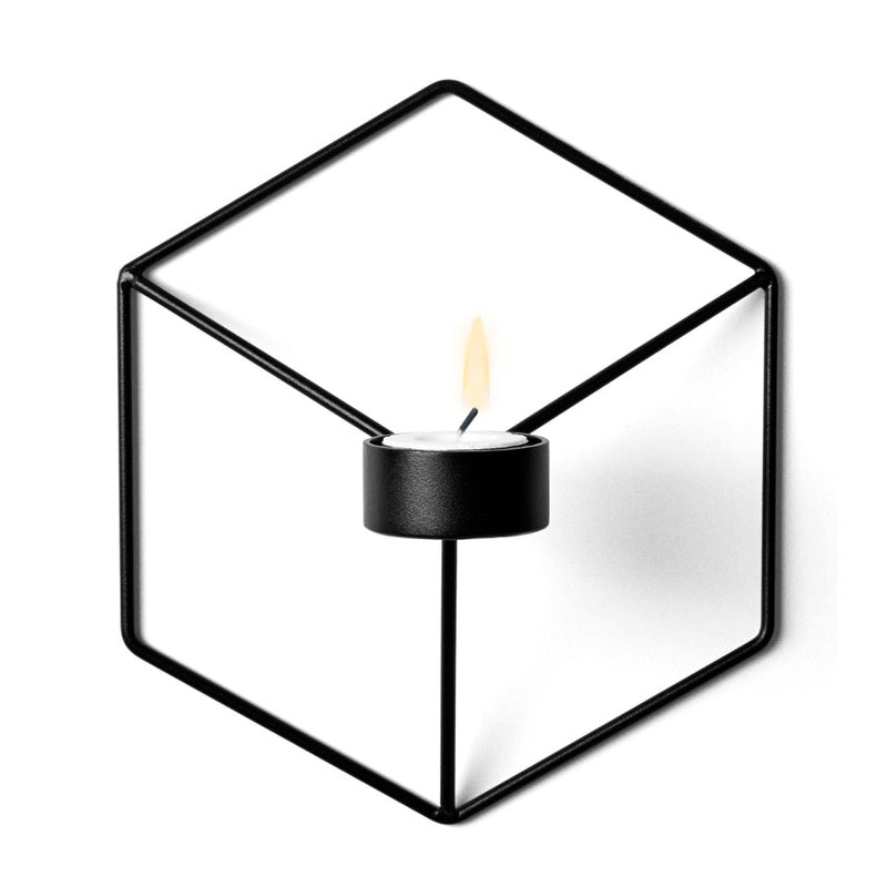 Menu - POV Wall Tealight Holder Black