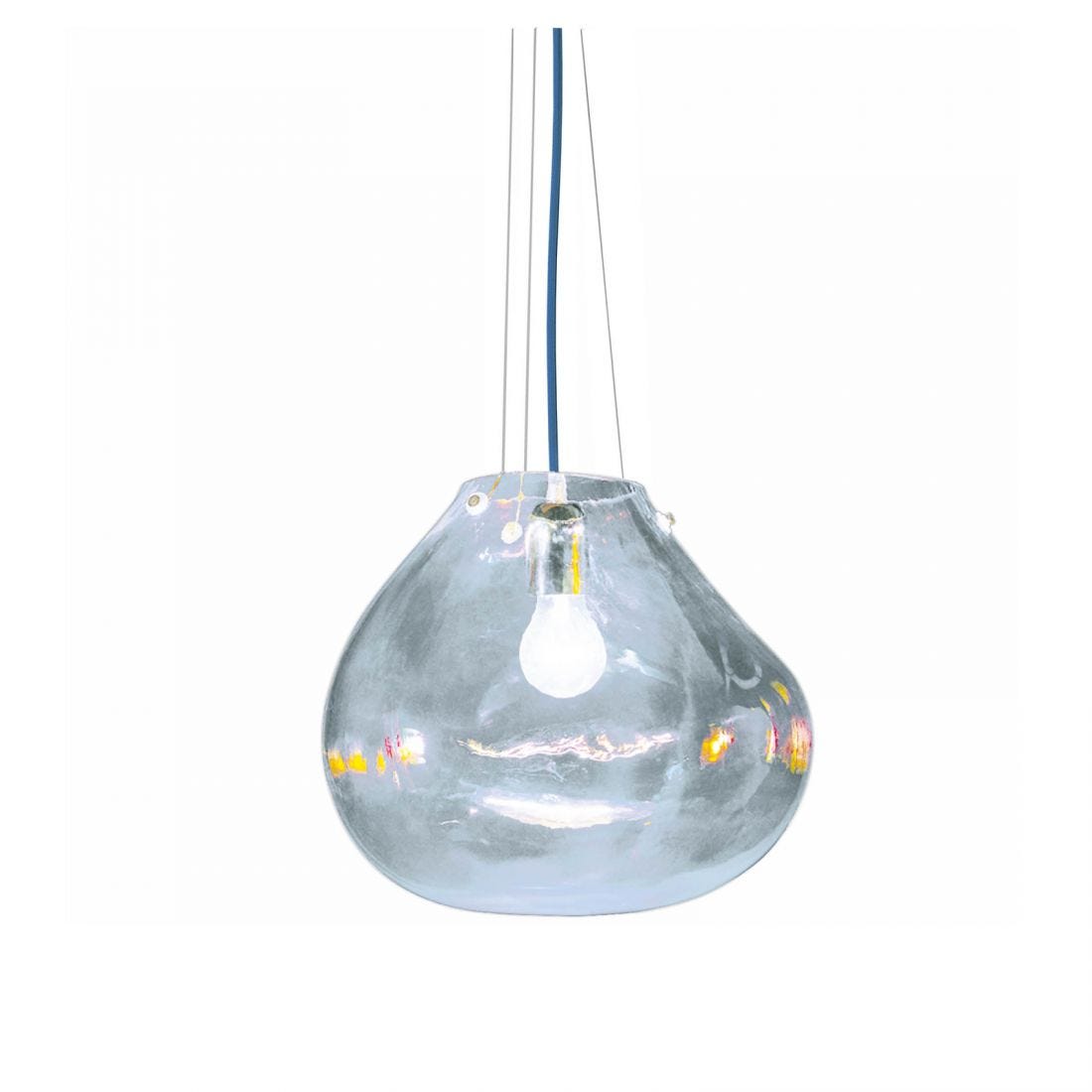 Fontana Arte Bolla Glass Suspension Light