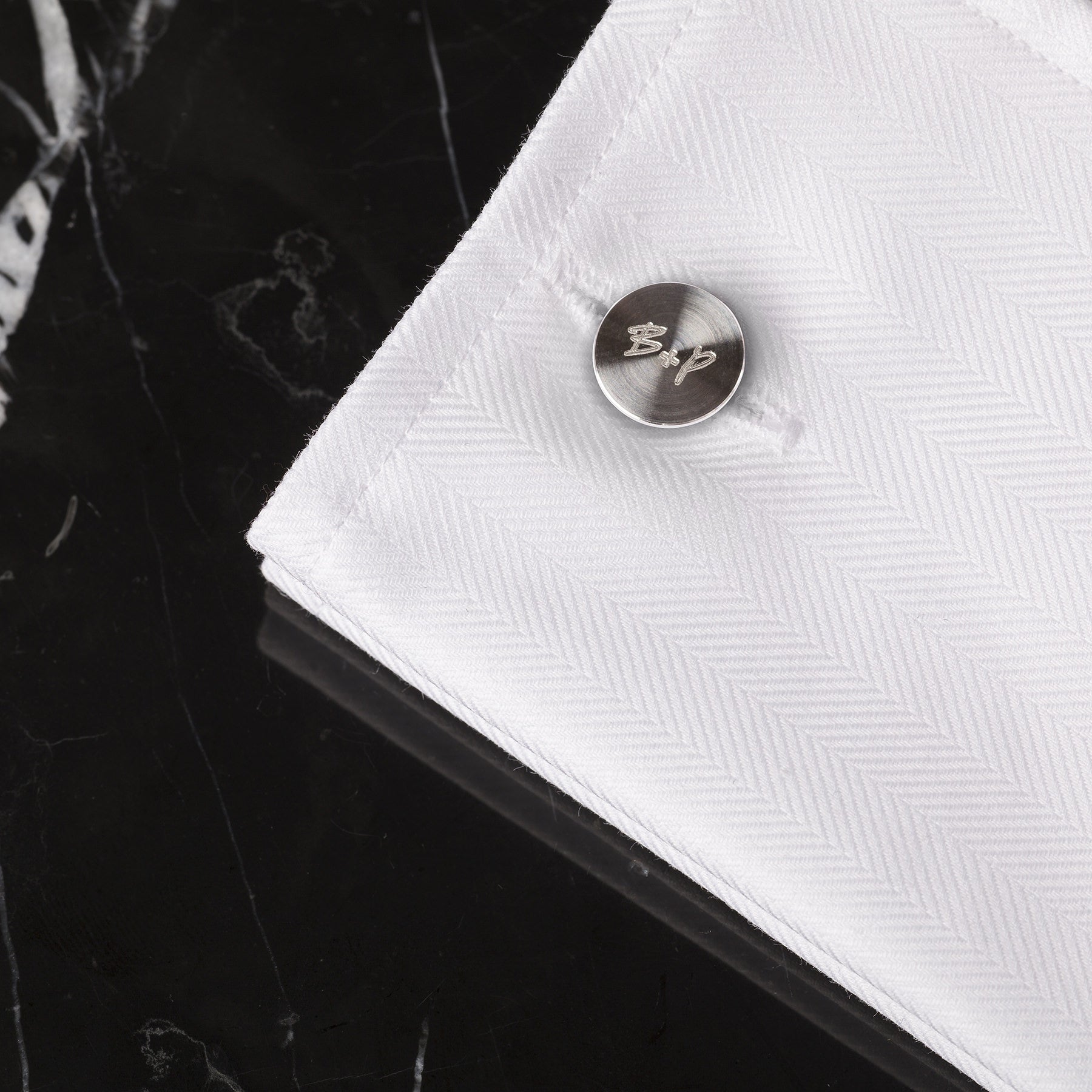 Buster and Punch Knurl Cufflinks | Panik Design