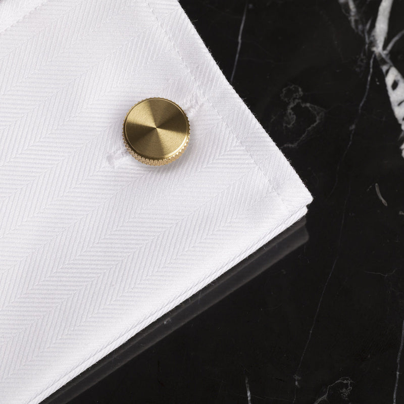 Buster and Punch Knurl Cufflinks | Panik Design