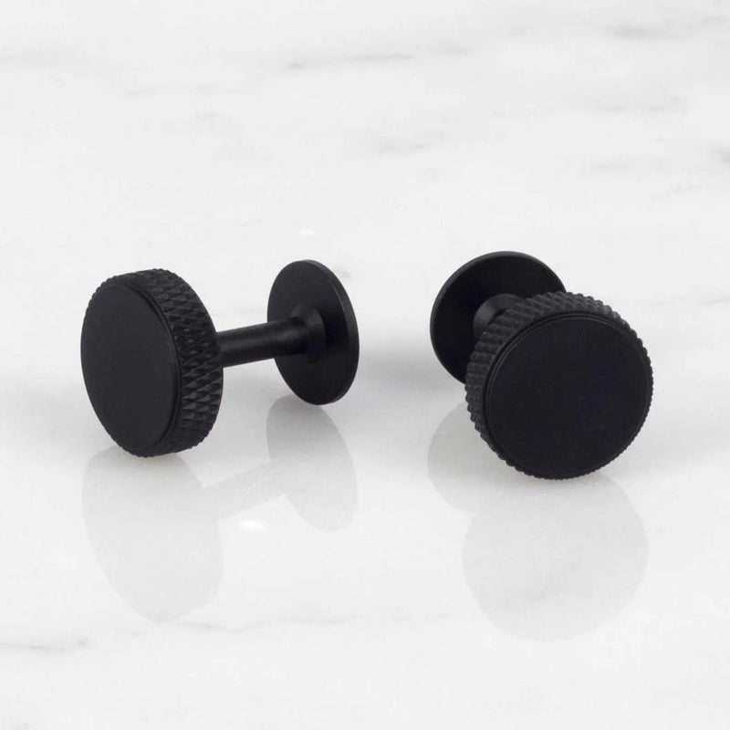 Buster and Punch Knurl Cufflinks | Panik Design