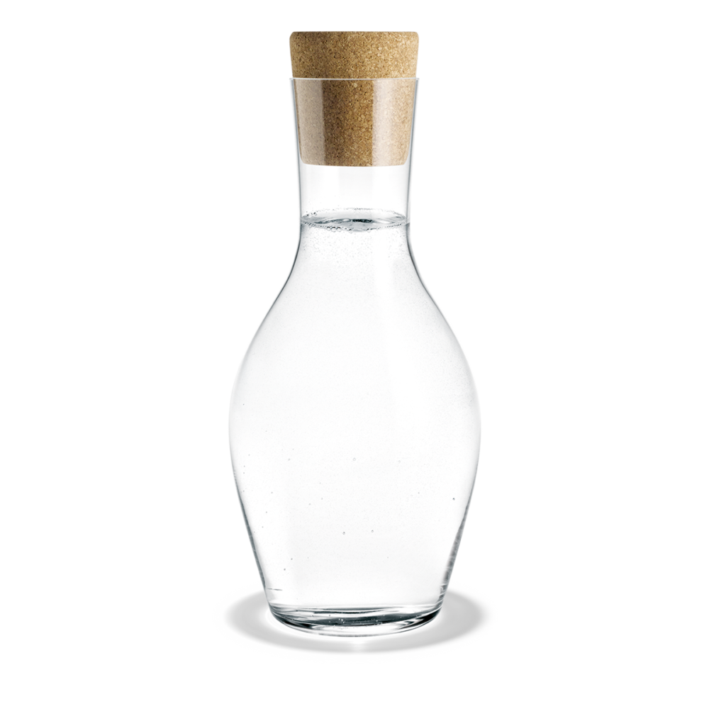 Holmegaard Water Carafe Cabernet w Cork Stopper