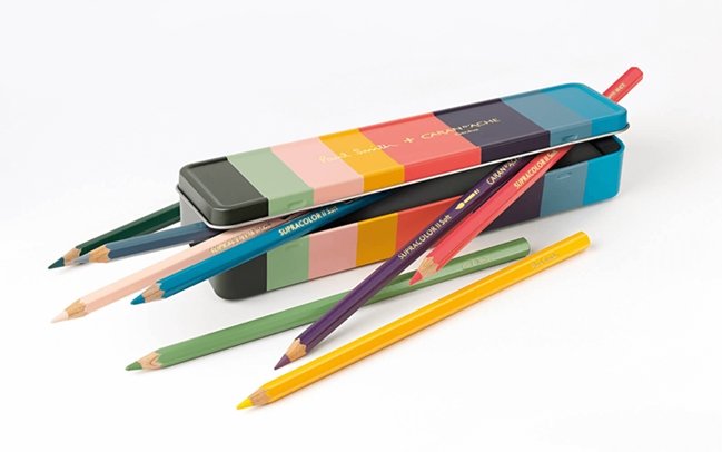 Caran d’Ache w Paul Smith Pencil 8pcs Ltd Ed | Panik Design