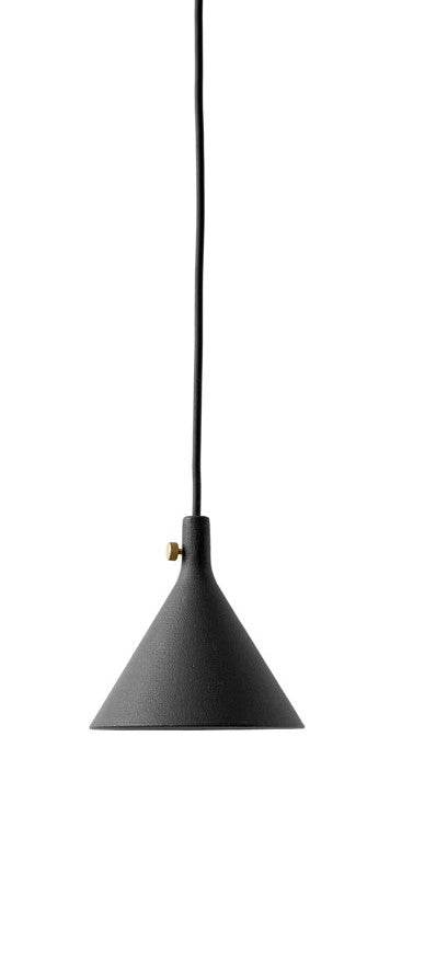 Audo Cast Pendant Light Black