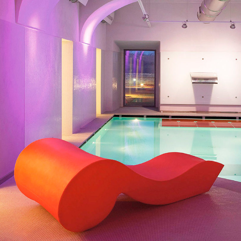 Slide Rococò Lounger