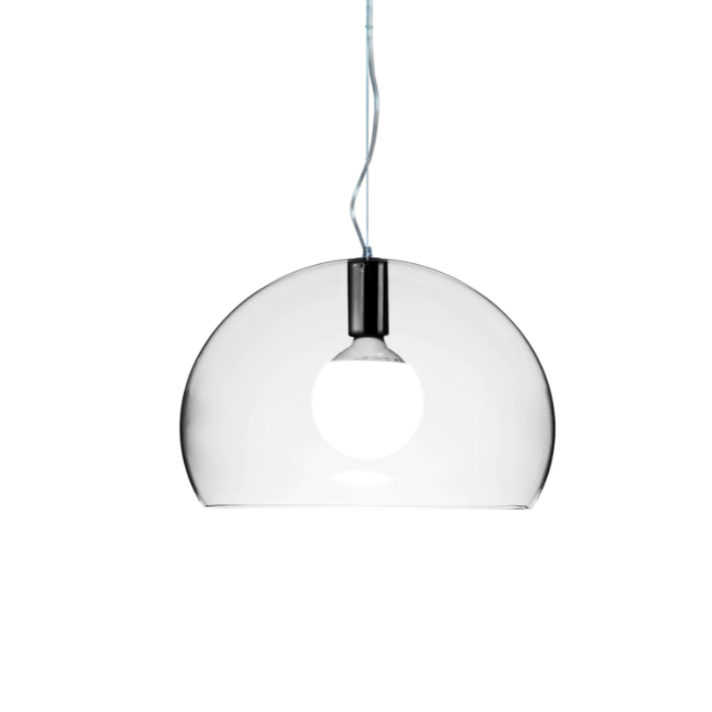 Kartell FLY Suspension Light Transparent