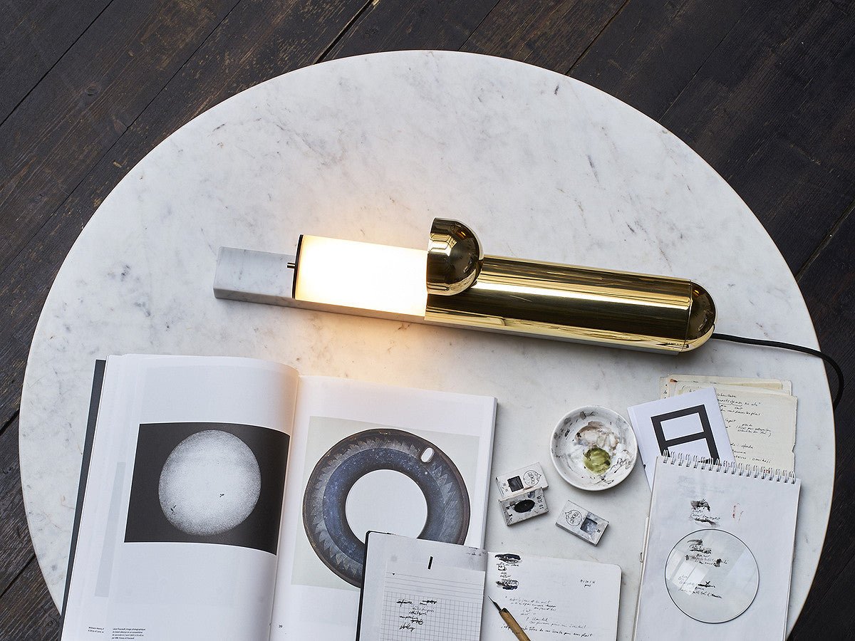 DCW ISP Table Light w Marble Base | Panik Design