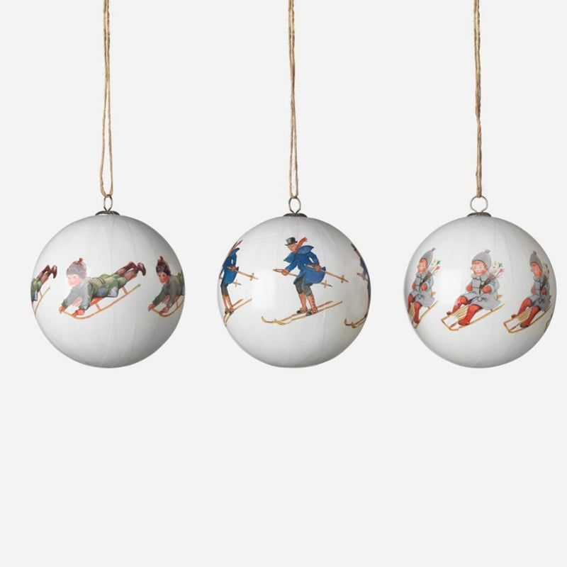 Design House Stockholm Christmas Tree Bauble 3pcs | Panik Design