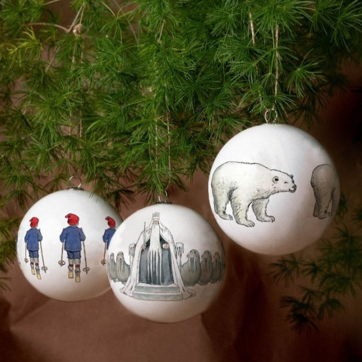 Design House Stockholm Christmas Tree Bauble 3pcs | Panik Design