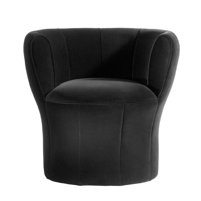 Driade Lisa Black Velvet Armchair | Panik Design