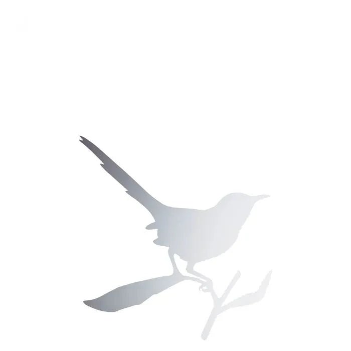 Driade Wall Mirror Bird Stainless Steel Taylor | Panik Design