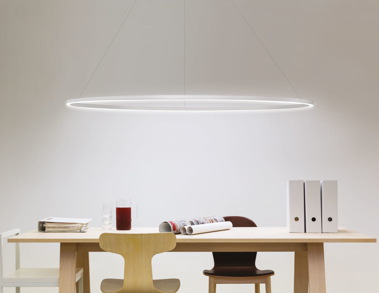 Nemo Ellisse Major Pendant Light Aluminium