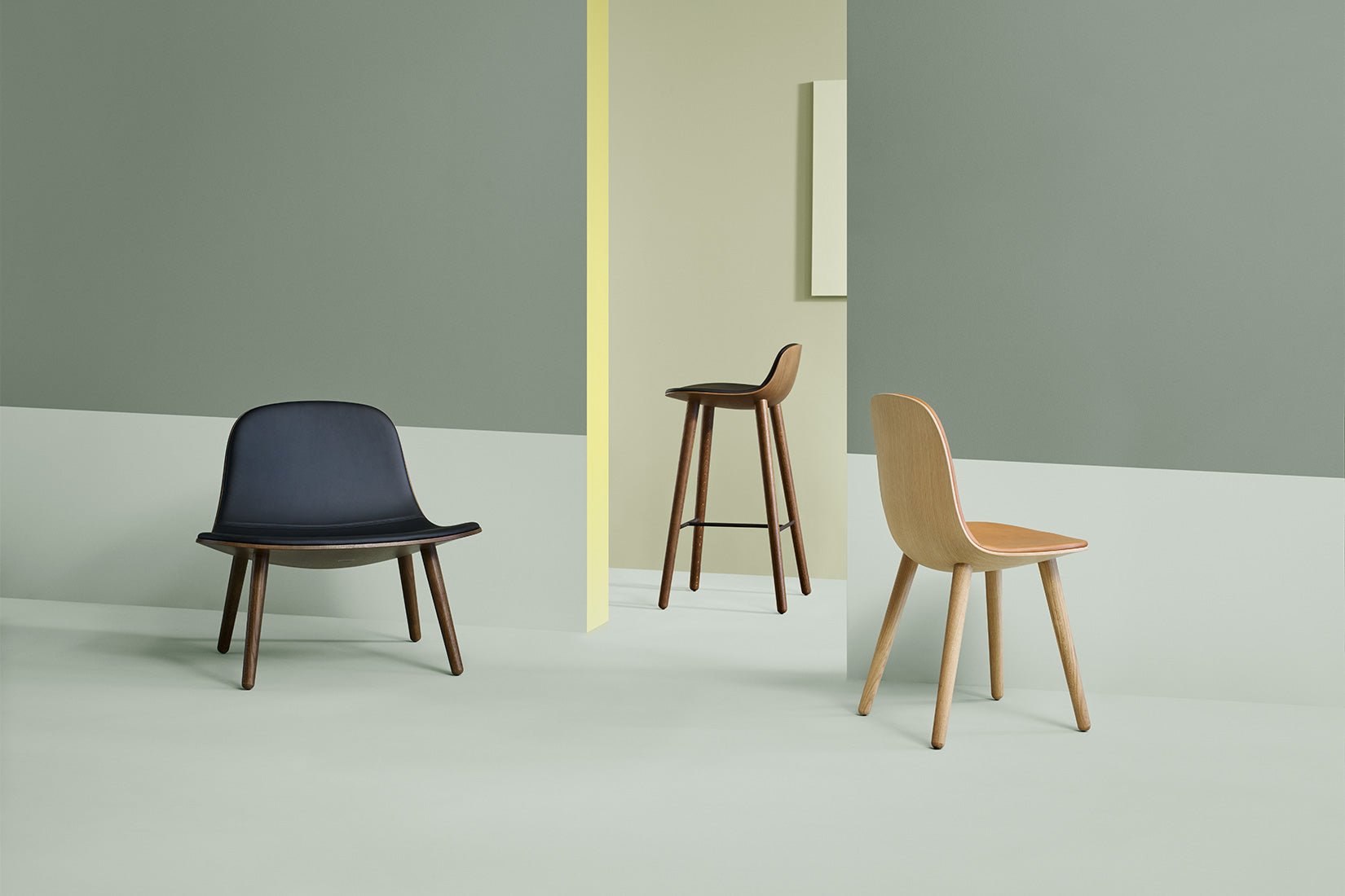 Eva Solo Abalone Oak w Leather Chair | Panik Design