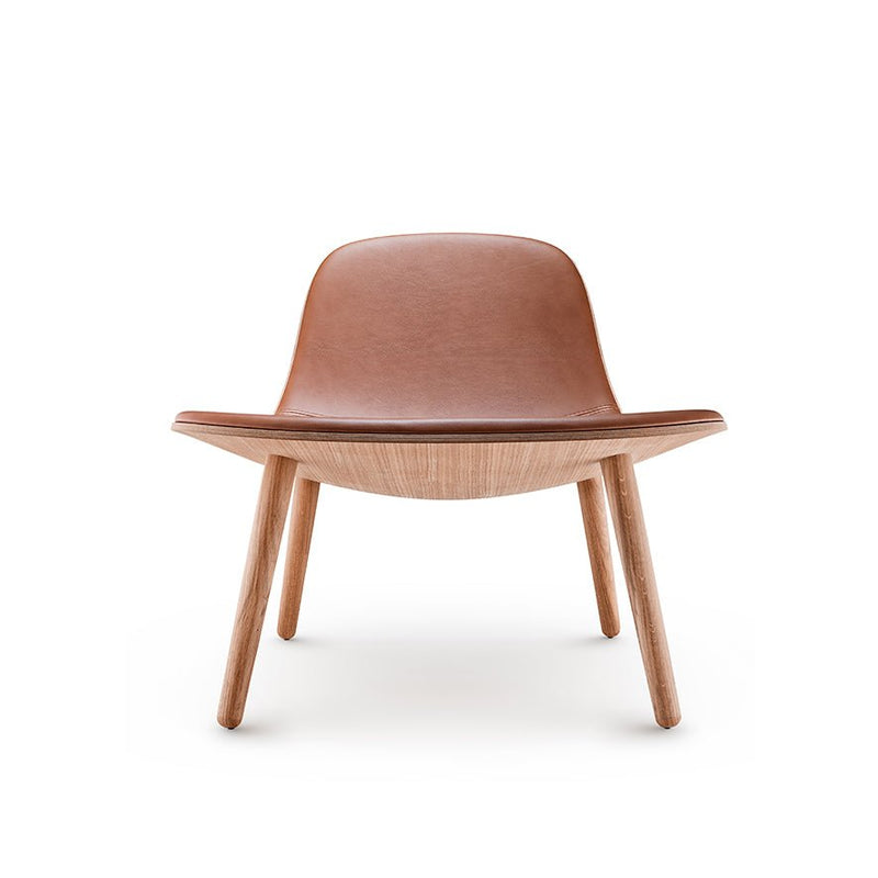 Eva Solo Abalone Oak w Leather Lounge Chair | Panik Design