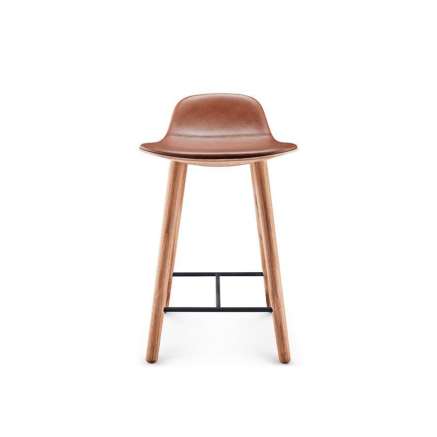 Eva Solo Abalone Oak w Leather Stool | Panik Design