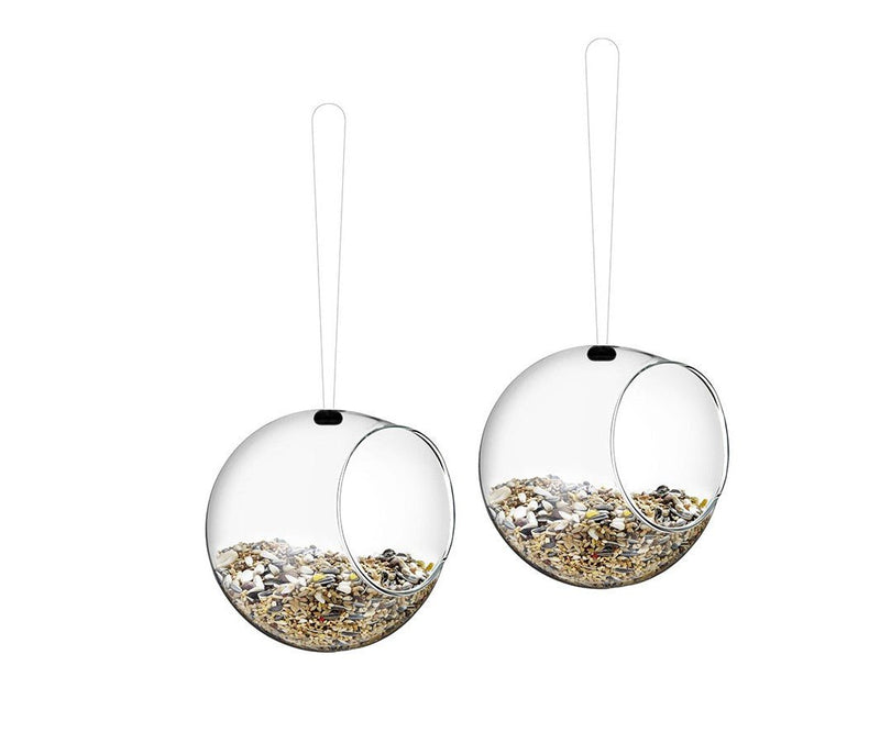 Eva Solo Bird Feeders Mini Glass 2pcs | Panik Design