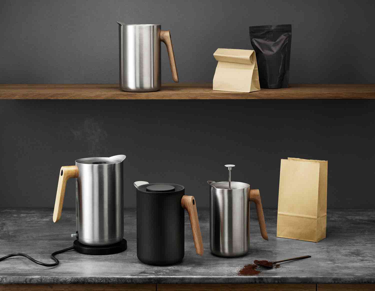 Eva Solo French Press 1L Coffee Press NORDIC | Panik Design