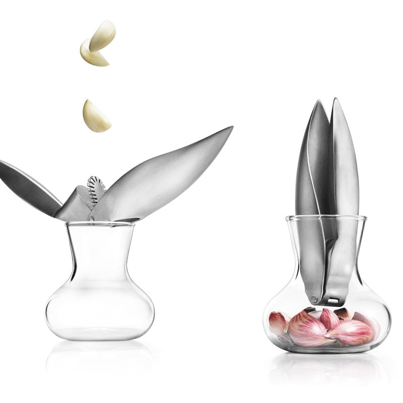 Eva Solo Garlic Press w Glass Container | Panik Design