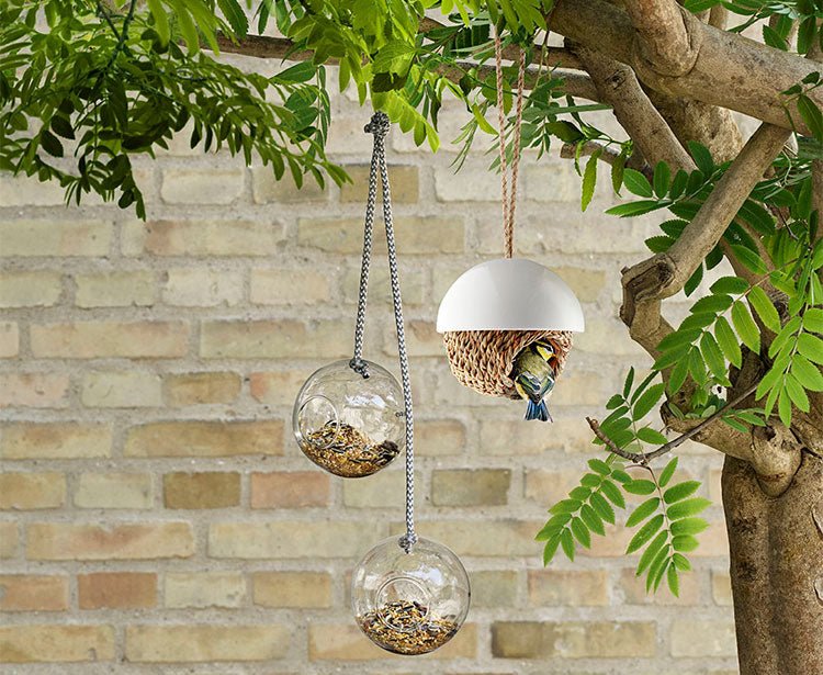 Eva Solo Hanging Glass Bird Feeders | Panik Design