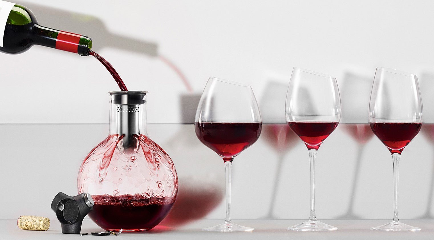 Eva Solo Red Wine Glass TRIO | Panik Design