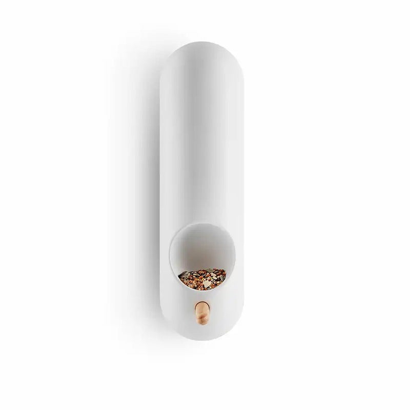 Eva Solo Wall Bird Feeder Tube Ceramic White | Panik Design