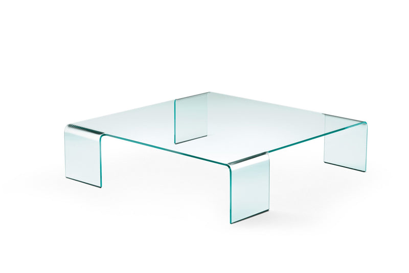 FIAM Glass Square Coffee Table NEUTRA | Panik Design