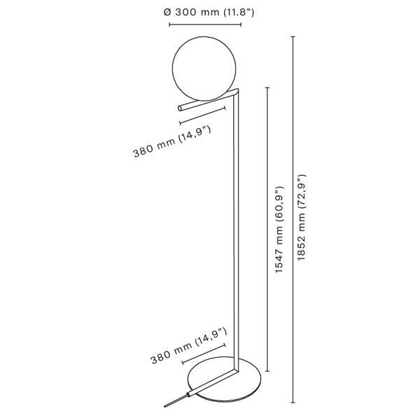 Flos Floor Light IC F2 | Panik Design