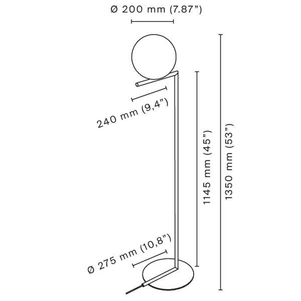 Flos IC F1 Floor Light | Panik Design